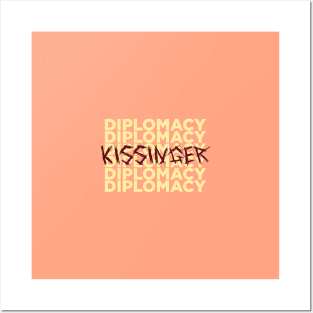 Kissinger Diplomacy Design Posters and Art